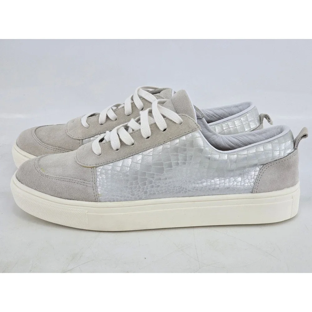 KAANAS Sneakers Womens Size USA 7.5 – 8 EU40 Croc Suede Lace Up - Good